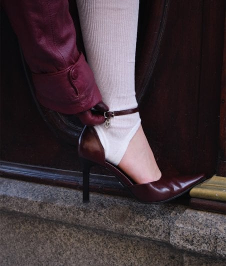 Zapato Tacón 1646 Efecto Cuero