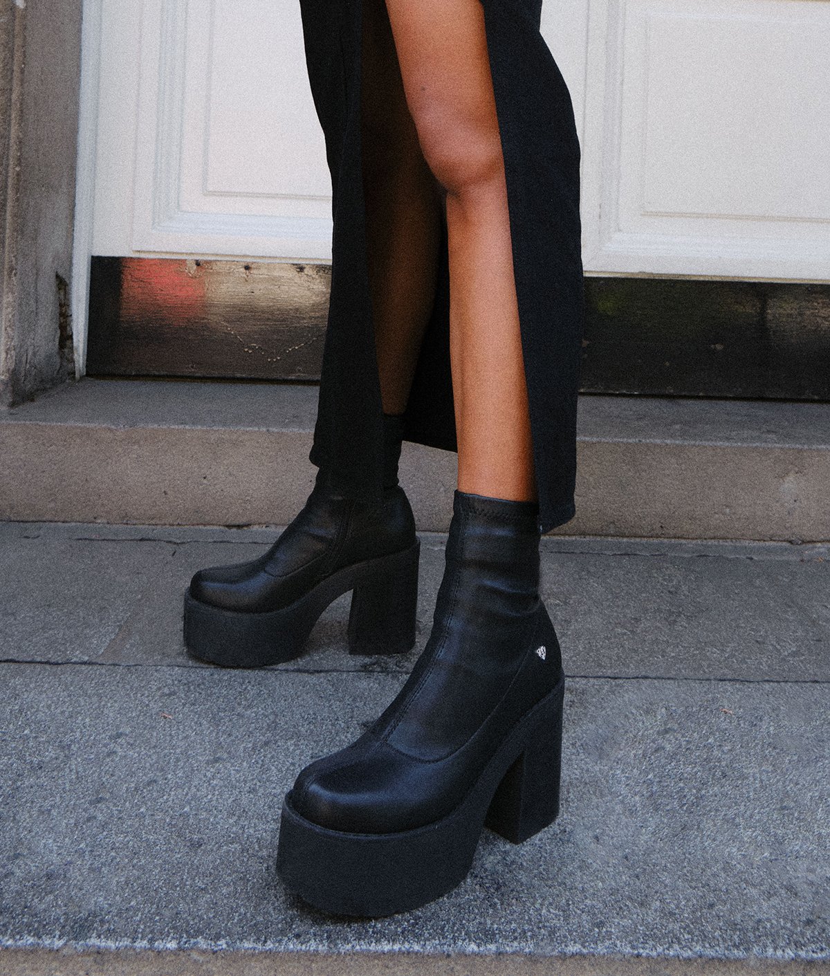 Botines 0998 Efecto Cuero...